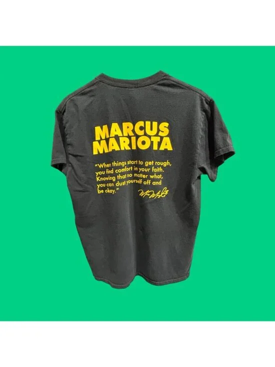 Marcus Mariota "Legends of Oregon" Men’s M | Graphic Tee - Picture 2 of 9